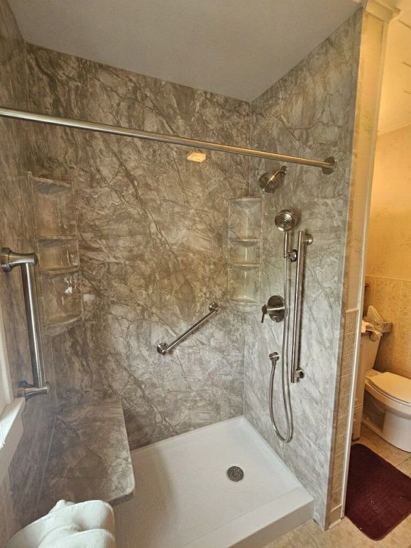 Walk In Shower Installation For Improved Accessibility